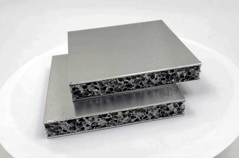 Marine-grade aluminum foam panels