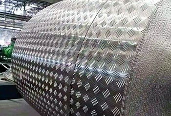 5083 marine grade aluminium checkered tread plate sheet