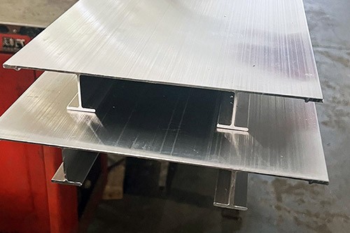 Marine grade double ribbed stiffener aluminum plate sheet